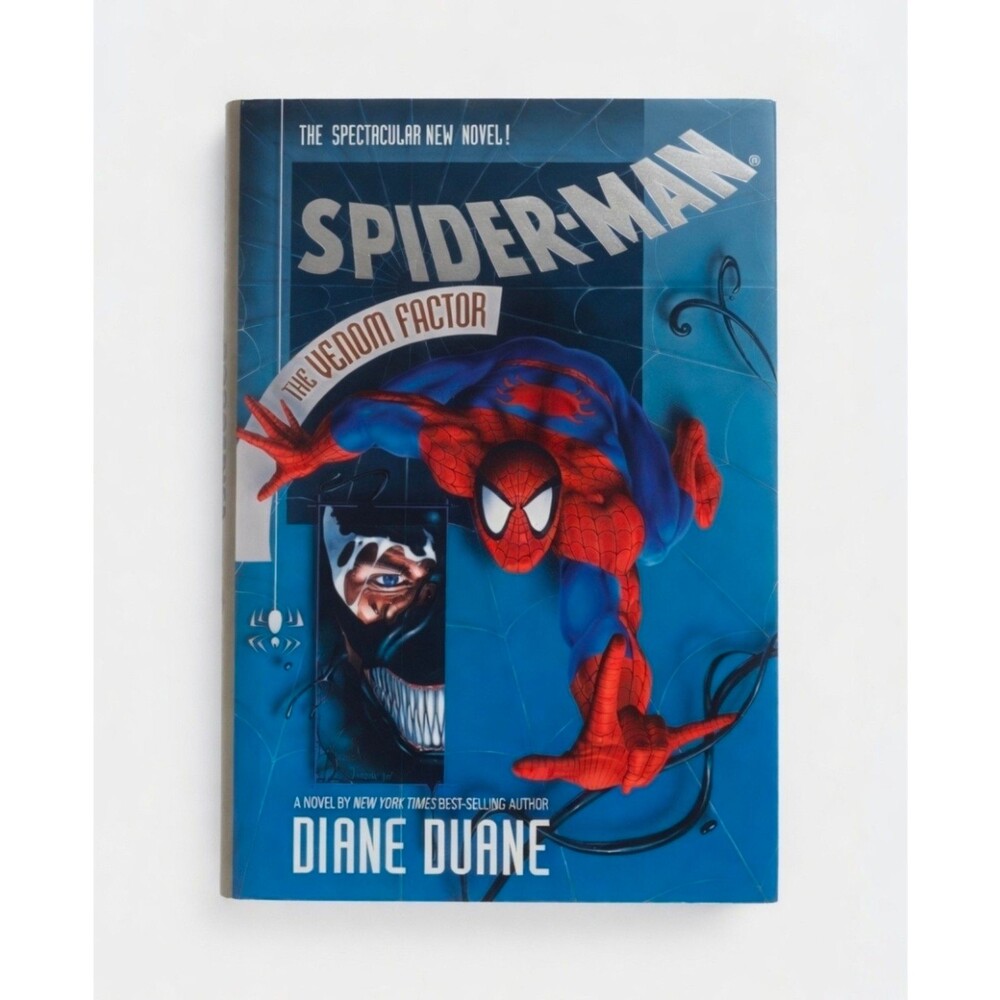 Spider-Man The Venom Factor Diane Duane 1994 1st Ed Hardcover Marvel Venom Novel